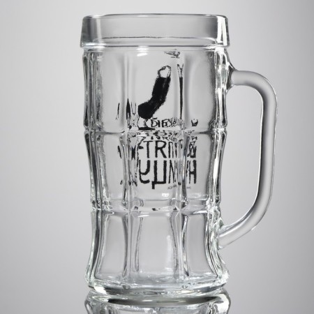 Glass beer glass "Dive on Friday", 500 ml-3
