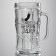 Glass beer glass "Dive on Friday", 500 ml