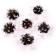 Decorative jewelry "bump with a snowflake" 1 pc.