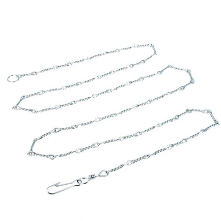 The tiery twisted zoonics chain, 2.5 mm, 2.5 m with carbine