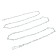 The tiery twisted zoonics chain, 2.5 mm, 2.5 m with carbine