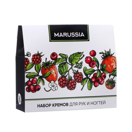 Marussia “Berry Punsh” set: strawberries for hands on strawberries 75 ml+ raspberry 75 ml+ cranberries 75 ml-4
