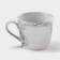 A set of ceramic mugs on a metal stand “Marble”, 6 objects: 390 ml, color gray color