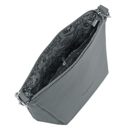 Female bag, artificial leather, green 22x10x26 cm-2