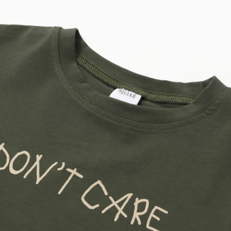 Children's Minaku T -shirt, Khaki color, height 146 cm-1