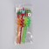 Cactile cocktail tubes set 4 pcs, color mix