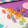 Hair cuffs "Nicky" (set 20 pcs +/- 3 pcs) classic transparent, 0.4x0.4 cm, mix