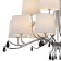 Suspended chandelier Mantra andrea, E14, 12x20W, 635 mm, chromium color