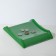 Monetnik is two -component, with a place for an advertising insert, 16.3 × 19.3 × 3, green color