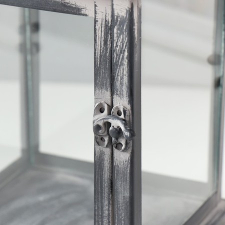 Climber Metal Lantern "Geometric Patterns" 14x14x27 cm-1