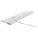 Keyboard A4Tech FSTYLER FBX50C white USB wireless BT/Radio Slim Multimedia (FBX50C WH 103388