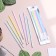 Set of candles in the cake, 7 pieces, 11.5 cm, multi -colored