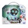 Robot Dog "Pappy", with programming, on the control panel, interactive: sound, light, on the battery, pink