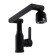 Kitchen mixer Zein Z3705, adjustable spout 25 cm high, aerator 2 modes, black