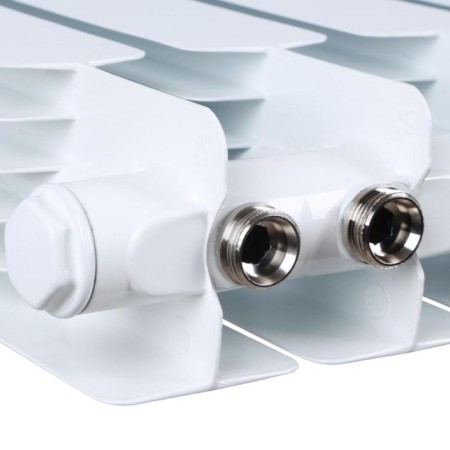 Bimetallic radiator Stout Space SRB-0320-050006, lower connection, 500 mm, 6 sections-4