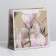 Square gift crap package, packaging, "Love", 22 x 22 x 11 cm