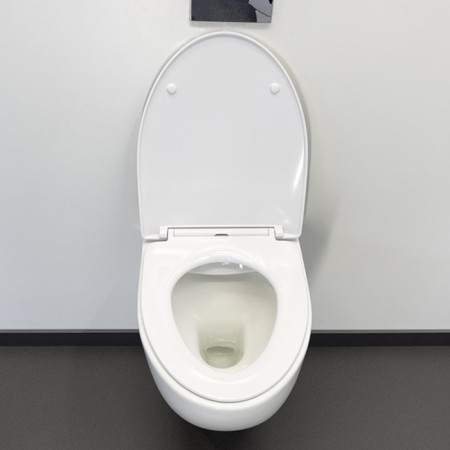 Comforty 107 seat for toilet, Duroplast SoftClose is thin, quickly-3