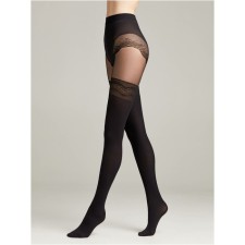 Women's tights Fantasy Delight, size 2, color Nero