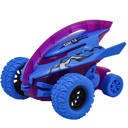 Friction Funky Toys "Shark", 4x4, graffiti print, blue color