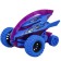 Friction Funky Toys "Shark", 4x4, graffiti print, blue color