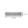PROFIMATE mops nozzle 53x1.5 cm