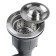 Kitchen sink Gerhans K37843-S, Slear, double, 780x430x220 mm, with siphon, S = 3.0 and 0.8 mm, glossy
