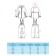 Set for girls, height 128 cm