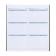 The weekly dated 2025, 80x165 mm, 64 sheets of Escalada, soft leather cover, pancake embossing, block 70 g/m², green