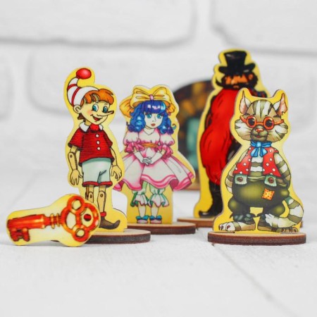 Theater on the table "Adventures of Pinocchio"-1