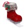 Confepture "Boot", on a ski, burgundy color