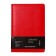 Deliciper of Leduced A5, 136 sheets in the ruler, leatherette "Nebraska", gold cut, red