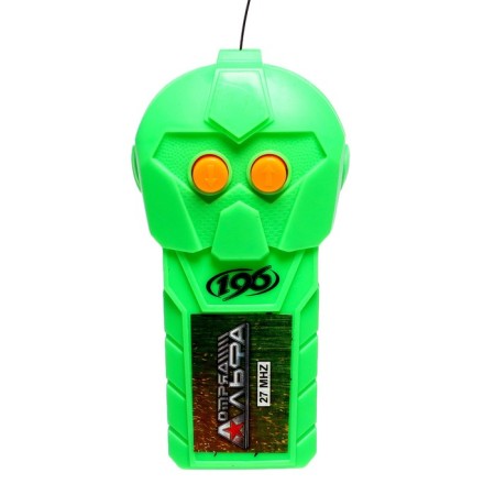 The helicopter radio -controlled “assault in the sky”, light, works from batteries, green color-3