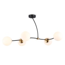 Suspended Ambrella Light, Modern, TR2548, 5HE27, Black color, bronze
