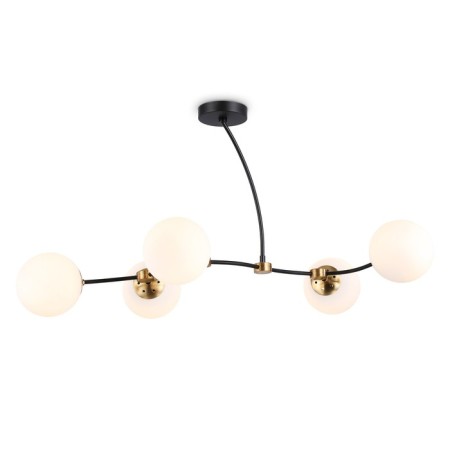 Suspended Ambrella Light, Modern, TR2548, 5HE27, Black color, bronze