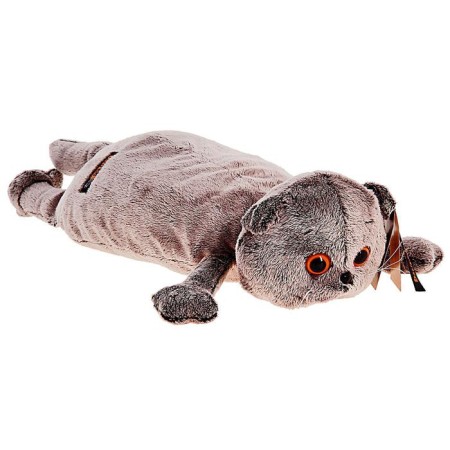 Soft toy-podushka "cat", gray color, 40 cm