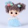 Trick "Doll" with two tails, 9 cm