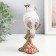 Polystone souvenir "Bird on the winter mountain ash" 7x6x15.5 cm