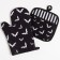Kitchen set (2 items) of the “Night” share, a grade 17x17 cm, mittens 26x16 cm, 100% p/e