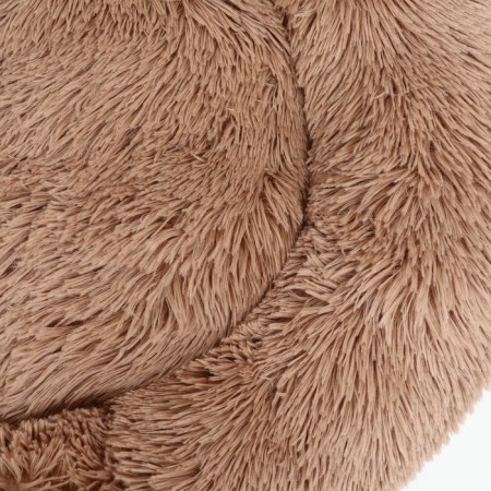 Lesser for dogs and cats, long fur, 80 x 80 x 25 cm, brown-4