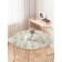 Tables on the table "Sage", round, oxford, elastic band, size 120x120 cm, diameter 75-100 cm