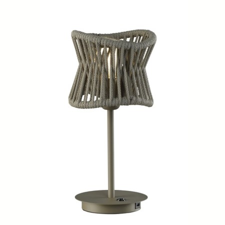 Street lamp Mantra Polinesia, E27, 1x20W, 390 mm, dark beige color-1
