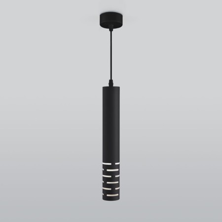 Suspended accent Elektrostandard, DLN003 GU10 55x55x350 mm, IP20, black matte color-1