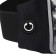 Sports bag Czech on the Luazon belt, telephone management, zipper compartment, black