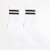 Socks "stripes", white color, size 36-40