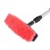 M5 washing brush, telescopic, rounded 160 cm, with tap, D 21.6/18 mm