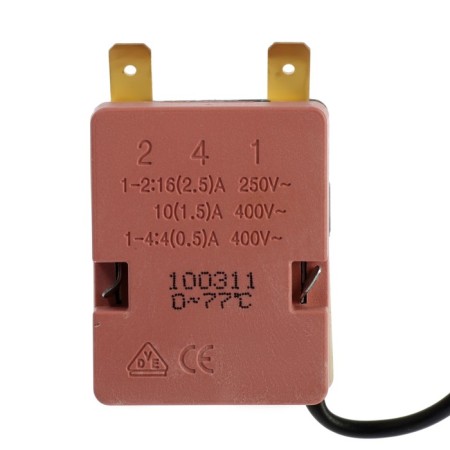 Thermostat "Itaten" TBR, adjustable, capillary, 40-77 ° C, 16 A, l = 710 mm, h = 15 mm-8