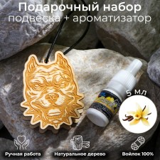 Wooden PITBUL + ARCHICAL VANIL 5 ml, zip-gl.