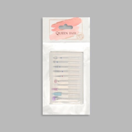 Tretens for manicure in a plastic organizer, 10 pcs-8