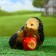 Garden figure "Hedgehog with apple" 19x14x14cm