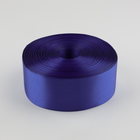 Satin tape, 50 mm × 100 ± 5 m, blue color-1